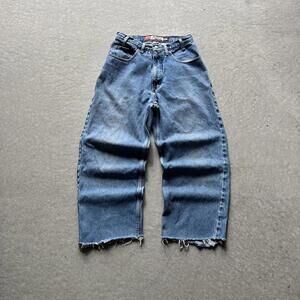 Vintage Y2K Baggy Cutoff 7M Bugle Boy Jeans